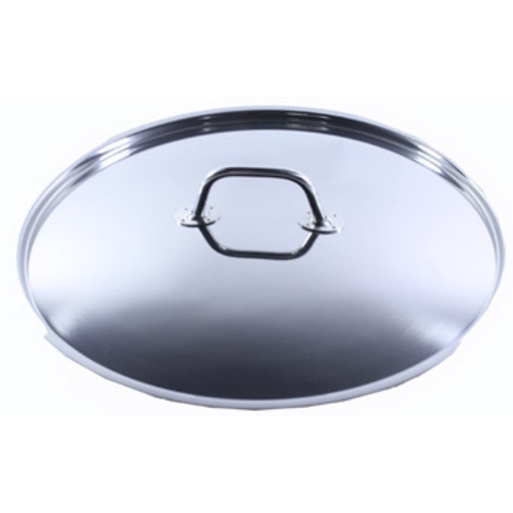 Magnum Smallwares EA Magnum MA125CSS Cover Sauce Pot Stainless Steel Three Ply 25 Quart | Denson CFE