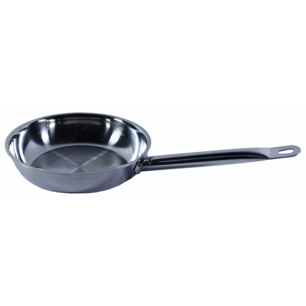 Magnum Smallwares EA Magnum MA408SS Fry Pan Stainless Steel Three Ply Eight Inch | Denson CFE