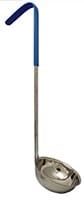 Magnum Smallwares Each / Blue Magnum MAG72102 Ladle 1 Piece 2 Ounce Stainless Steel Blue Handle | Denson CFE