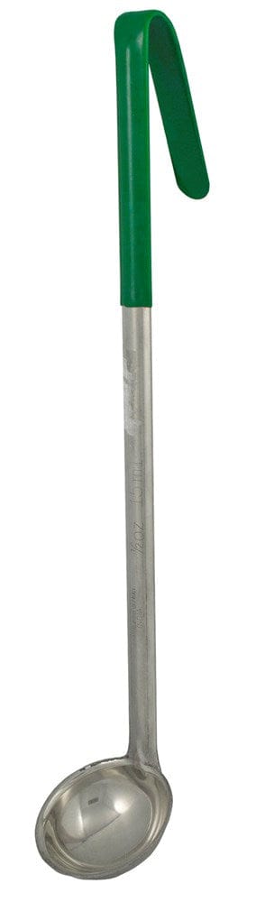 Magnum Smallwares Each / Green Magnum MAG72100 Ladle 1 Piece 0.5 Ounce Stainless Steel Green Handle | Denson CFE