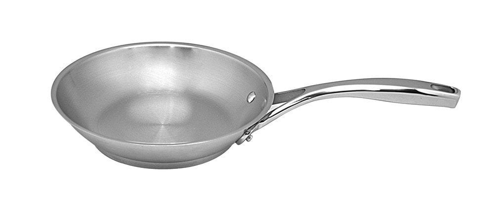 Magnum Smallwares Each Magnum MA408TSS Fry Pan Stainless Steel 8 Inch X 1.5 Inch | Denson CFE