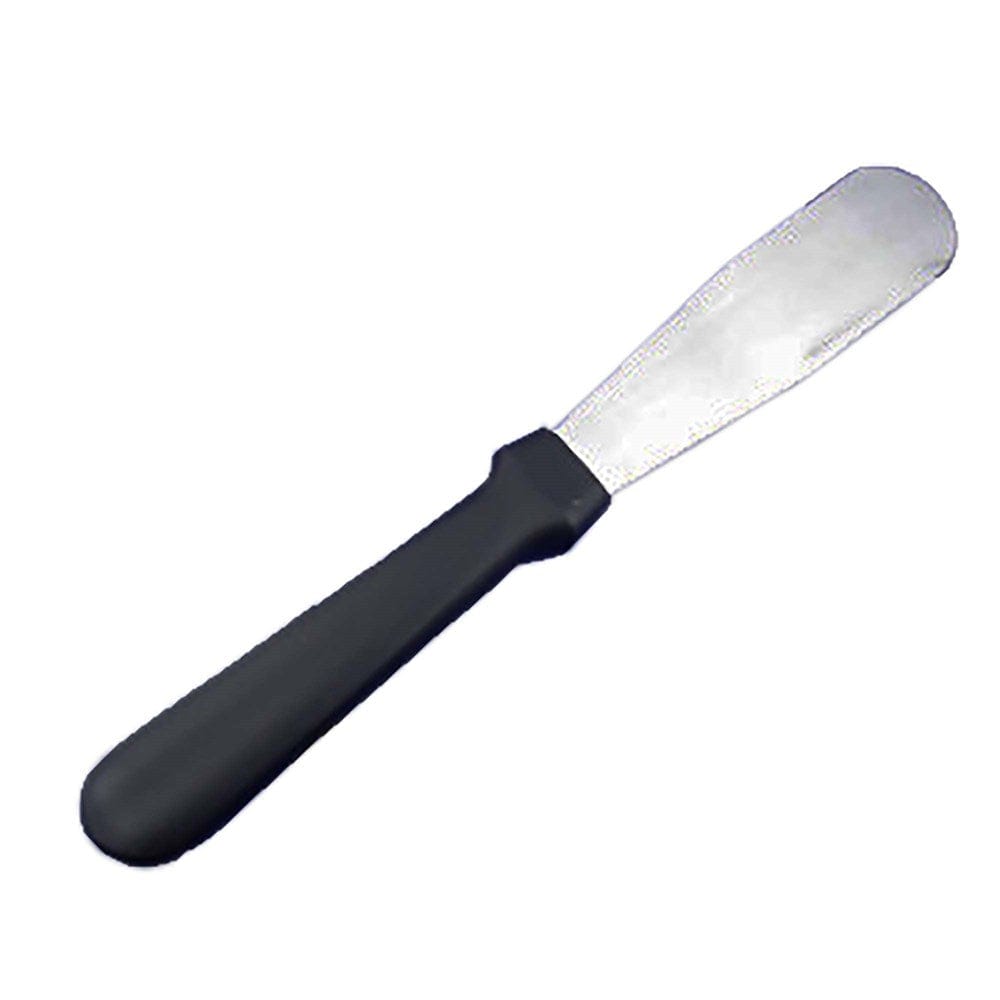Magnum Smallwares Each Magnum MAG20305 Spatula Stainless Steel Edge 5 Inch Blade Black Handle | Denson CFE