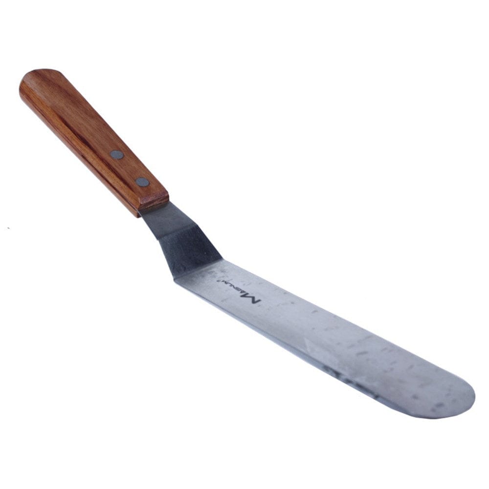 Magnum Smallwares Each Magnum MAG21308 Spatula Offset Stainless Steel Seven And Seven Eighths Inch Blade Wood Handle | Denson CFE