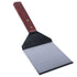 Magnum Smallwares Each Magnum MAG3030 Scraper Wide 4" Stainless Steel with Wood Handle | Denson CFE