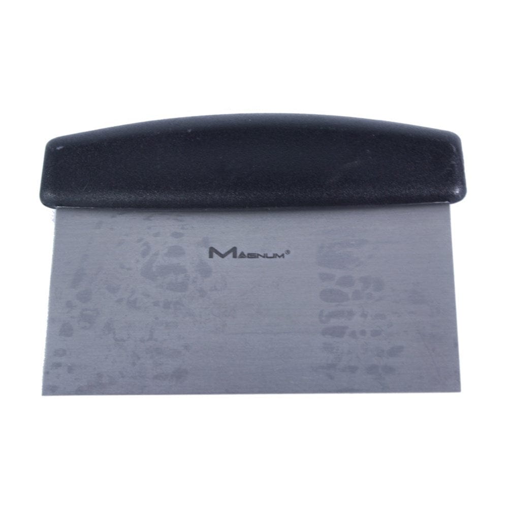Magnum Smallwares Each Magnum MAG3056 Dough Scraper Plastic Handle 6X3 Inch | Denson CFE