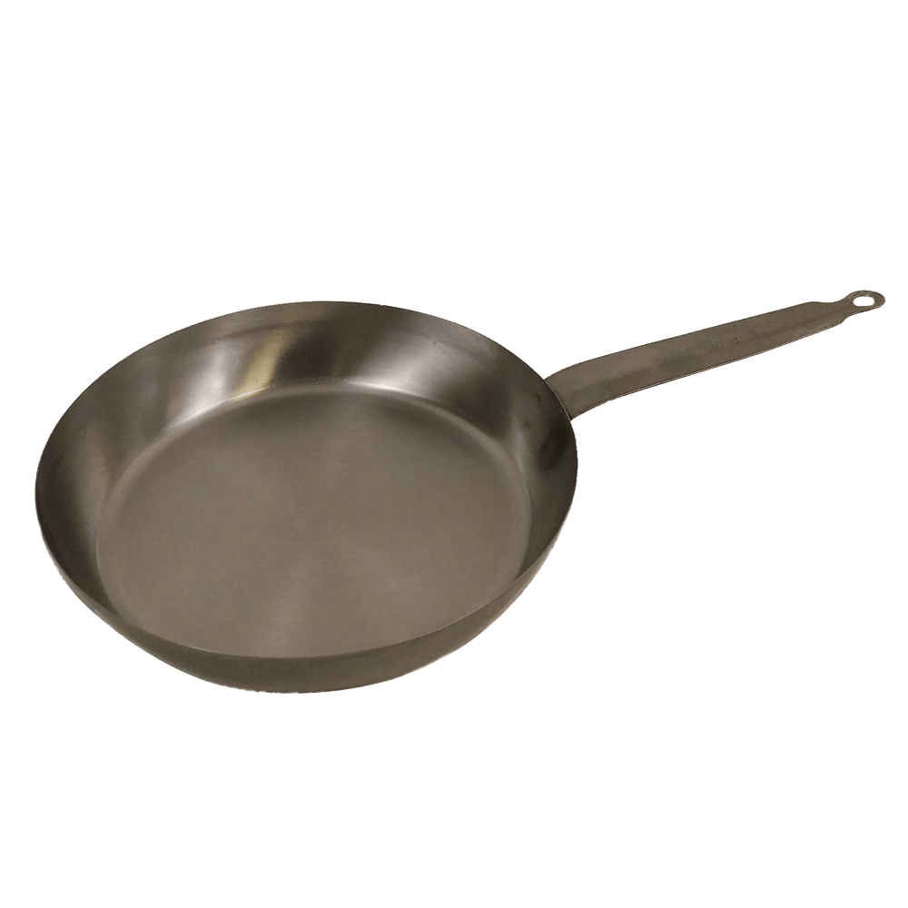 Magnum Smallwares Each Magnum MAG3824 French Style Fry Pan 9-1/2 Inch Diameter x 1-1/2 Inch Height | Denson CFE