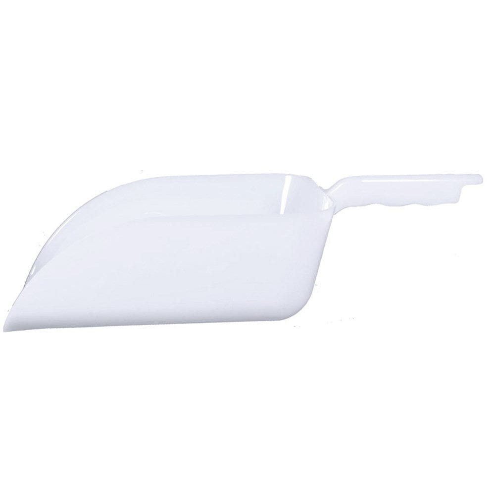 Magnum Smallwares Each Magnum MAG6058 Kitchen Scoop - 64 Ounce White Plastic | Denson CFE