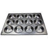 Magnum Smallwares Each Magnum MAG6262 Muffin Tin Aluminum 12 Cup | Denson CFE