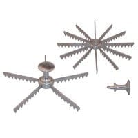 Magnum Smallwares Each Magnum MAG6406 Pie Marker 6 Cut Aluminum | Denson CFE