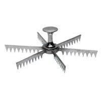 Magnum Smallwares Each Magnum MAG6410 Pie Marker 10 Cut Aluminum | Denson CFE