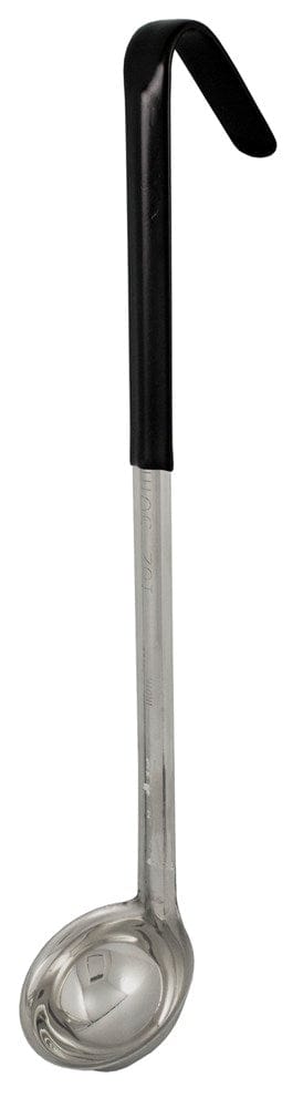 Magnum Smallwares Each Magnum MAG72101 Ladle 1 Piece 1 Ounce Stainless Steel Black Handle | Denson CFE