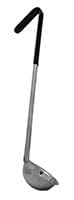 Magnum Smallwares Each Magnum MAG72101 Ladle 1 Piece 1 Ounce Stainless Steel Black Handle | Denson CFE