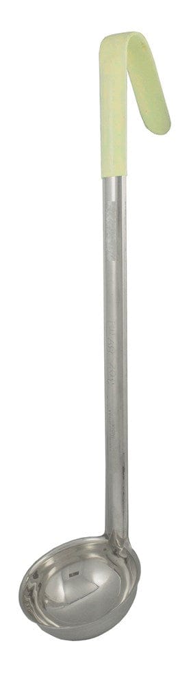 Magnum Smallwares Each Magnum MAG72103 Ladle 1 Piece 3 Ounce Stainless Steel Ivory Handle | Denson CFE