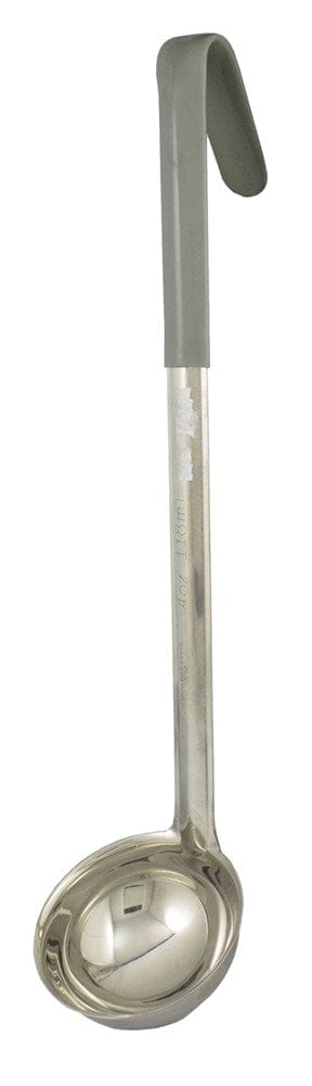 Magnum Smallwares Each Magnum MAG72104 Ladle 1 Piece 4 Ounce Stainless Steel Grey Handle | Denson CFE