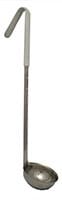 Magnum Smallwares Each Magnum MAG72115 Ladle 1 Piece 1.5 Ounce Stainless Steel White Handle | Denson CFE