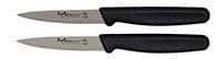 Magnum Smallwares Each Magnum MAGKN0005 Knife Paring Straight Edge Twin Pack Black | Denson CFE