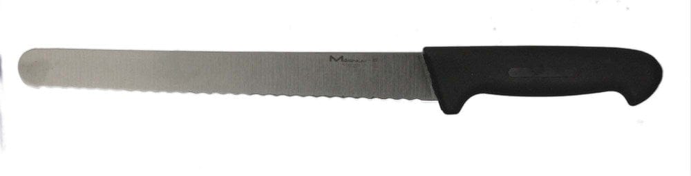 Magnum Smallwares Each Magnum MAGKN0080 Knife Bread 8 Inch Serrated Santoprene Handle | Denson CFE