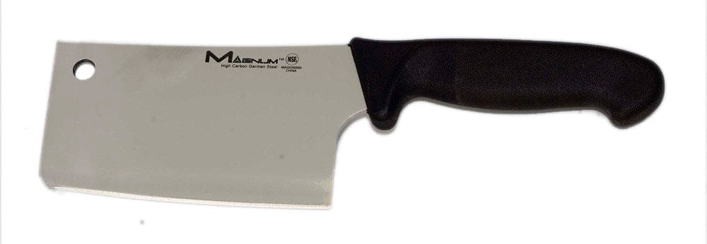 Magnum Smallwares Each Magnum Magkn0510 Meat Cleaver 7 Inch Straight Edge PP Handle | Denson CFE