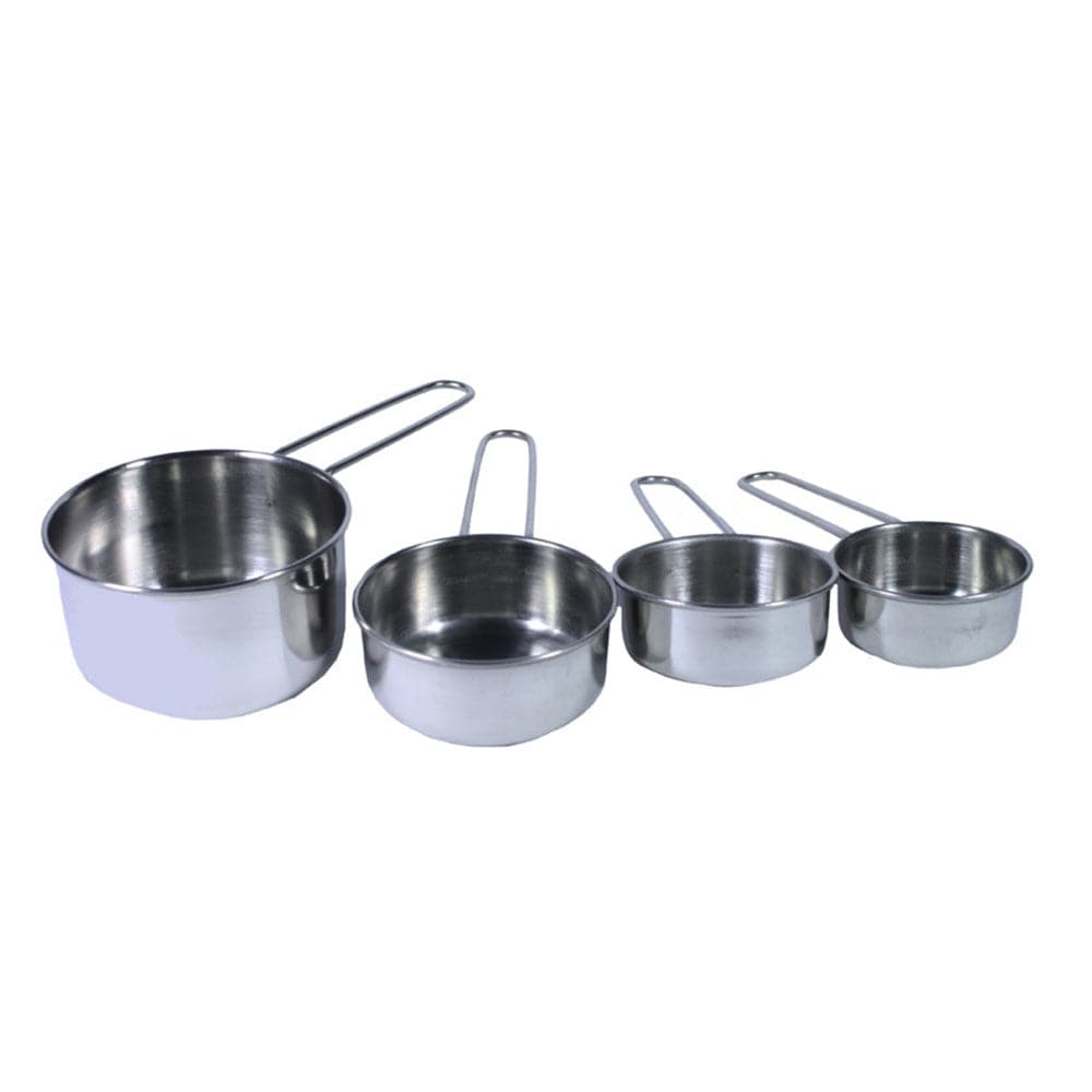 Magnum Smallwares Each Magnum Stainless Steel Measuring Cup Set MAG7330 | Denson CFE