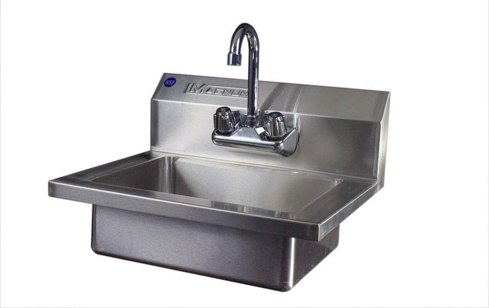 Magnum Stainless Steel Sink Each Magnum MA-HS15-F Hand Sink With Faucet | Denson CFE
