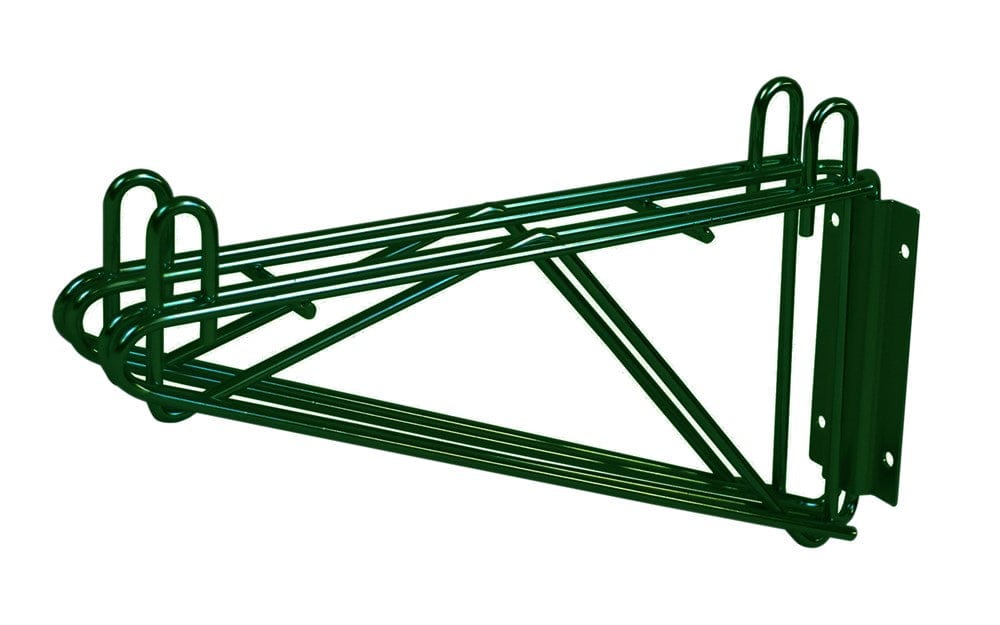 Magnum Storage & Transport EA / Green Magnum MWB12DGN Wall Bracket 12 Inch Double Green Epoxy | Denson CFE