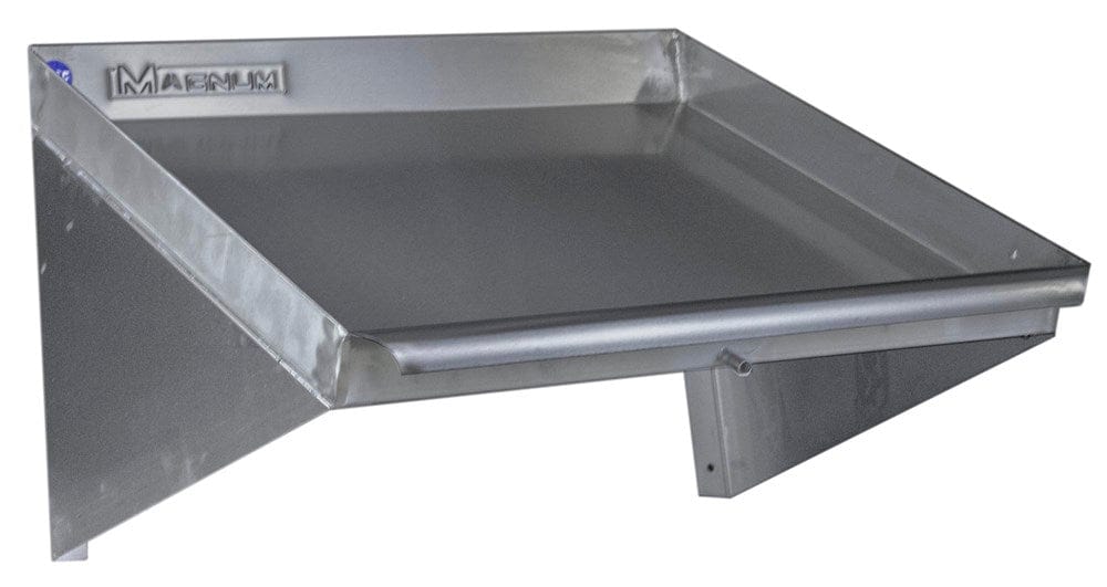 Magnum Storage & Transport EA Magnum MA-SL-63 Slanted Dish Rack Wall Shelf Triple | Denson CFE