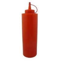 Magnum Tabletop & Serving Each Magnum MAG6908 Squeeze Bottle 16 Ounce Red With MAG6908 | Denson CFE