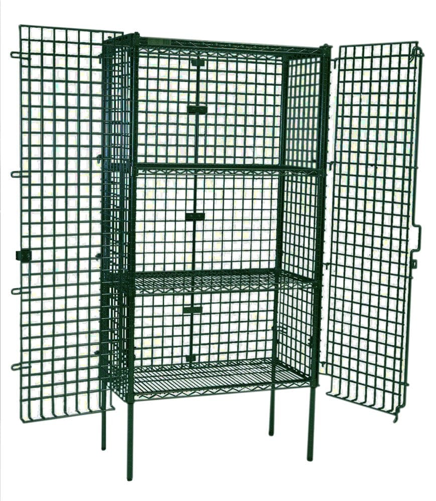 Magnum Unclassified EA / Green Magnum MSEC244863GN Security Cage 24 X 48 X 63 H Green Epoxy | Denson CFE