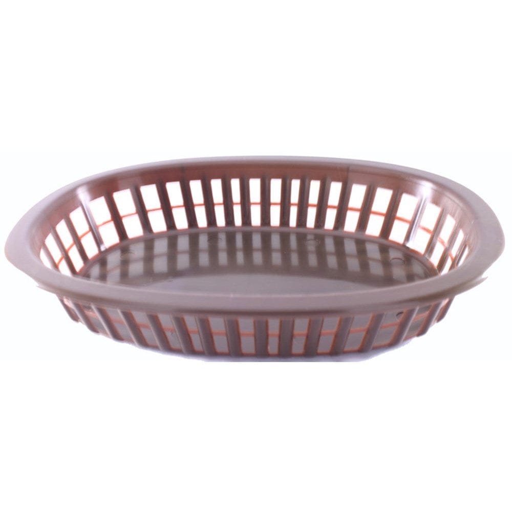 Magnum Unclassified EA Magnum MAG80733 Basket Platter Brown 8.5X6 Inches X 1.5 Inches | Denson CFE