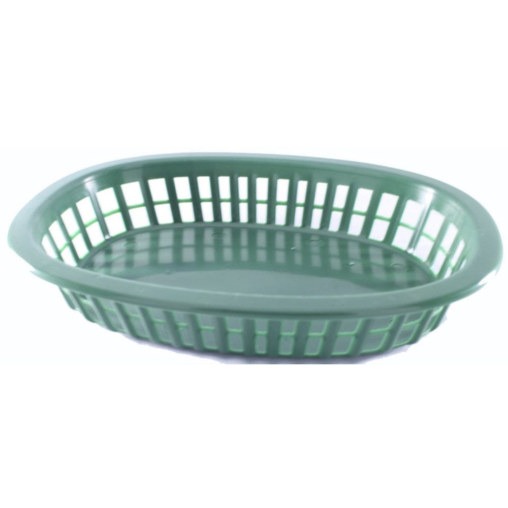 Magnum Unclassified Each / Green Magnum MAG80734 Basket Platter Green 8.5"X6"X1.5 | Denson CFE