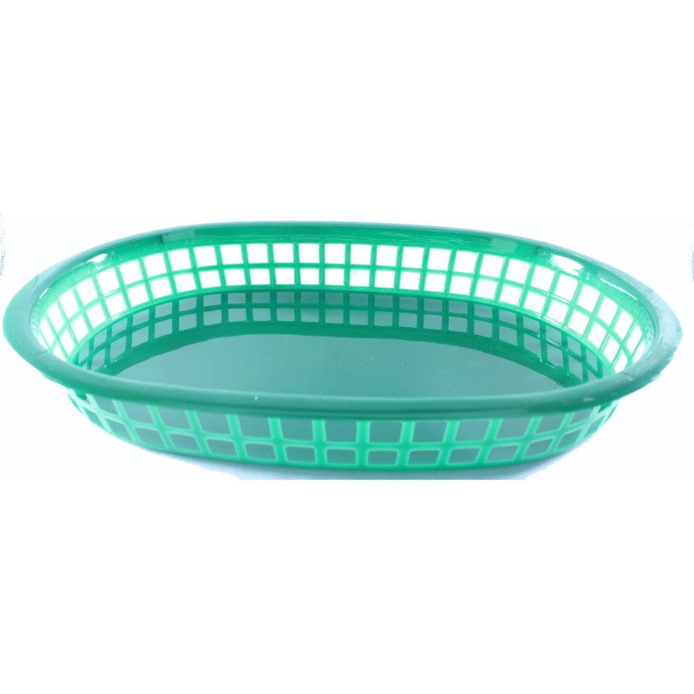 Magnum Unclassified Each / Green Magnum MAG80764 Basket Platter Green 10.5" X 7" X 1.5" | Denson CFE