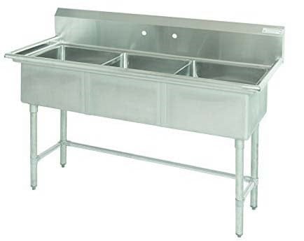 Magnum Unclassified Each Magnum MA-S1818-3-0 Sink Triple Bowl 18 Inch X 18 Inch No DB | Denson CFE