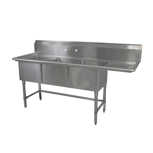 Magnum Unclassified Each Magnum MA-S1818-3-L18 Sink Triple Bowl 18 Inch X 18 Inch | Denson CFE