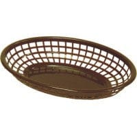 Magnum Unclassified Each Magnum MAG80743 Basket Oval Brown 9.5"X6"X2 | Denson CFE