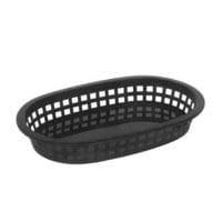 Magnum Unclassified Each Magnum MAG80761 Basket Platter Black 10.5"X7"X1.5 | Denson CFE
