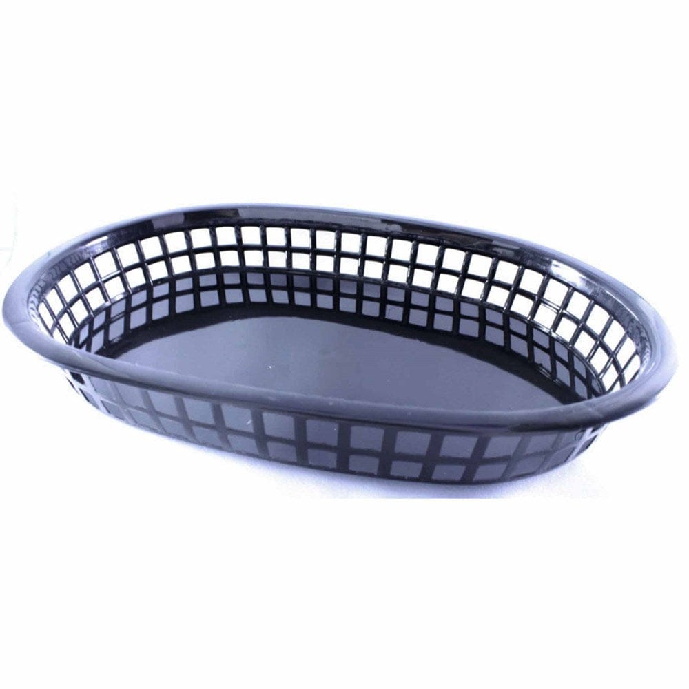 Magnum Unclassified Each Magnum MAG80761 Basket Platter Black 10.5"X7"X1.5 | Denson CFE