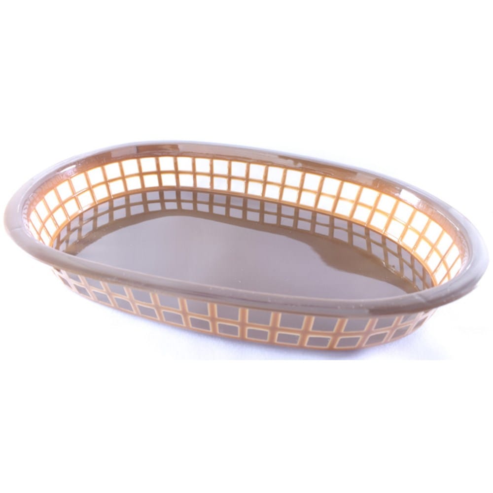 Magnum Unclassified Each Magnum MAG80763 Basket Platter Brown 10.5" X 7" 1.5" | Denson CFE