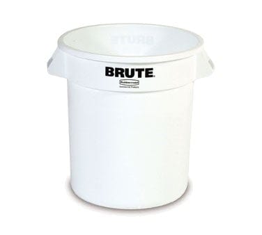 Master Distribution Services Essentials Each ProSave FG261000WHT Brute Container, 10 Gallon, Round | Denson CFE