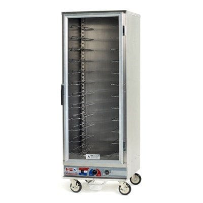 Metro Unclassified Each Metro C5E9-CFC-U Full Height Non-Insulated Mobile Heated Cabinet w/ (12) Pan Capacity, 120v
