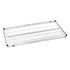 Metropolitan Wire (Canada) Ltd Storage & Transport Each Metro 2472NC Super Erecta Wire Shelf, Chrome, 24" × 72" (61 × 183 cm) | Denson CFE