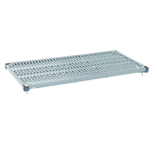 Metropolitan Wire (Canada) Ltd Storage & Transport Each Metro MQ2448G MetroMax Q Polymer Louvered Shelf - 48"W x 24"D | Denson CFE