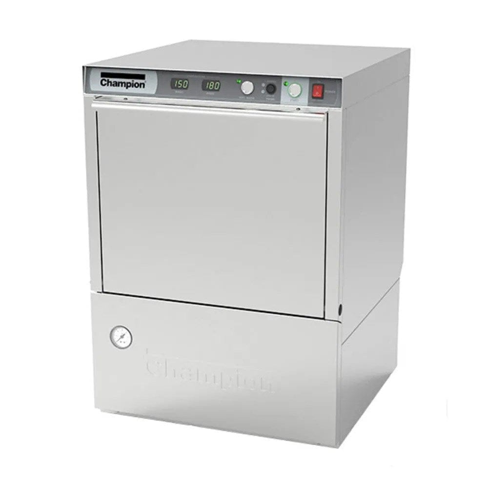 Moyer Diebel Ltd. Dishwasher Each Champion UH230B High Temp Rack Undercounter Dishwasher - (40) Racks/hr, 208v/1ph