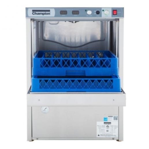 Moyer Diebel Ltd. Dishwasher Each Champion UH330B, 33.75" Heat Recovery Undercounter Dishwasher with built in booster