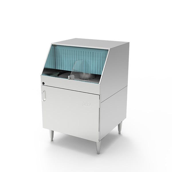 Moyer Diebel Ltd. Equipment Each Moyer Diebel DF Low Temperature Rotary Glasswasher – 1,200 Glasses/Hour, 12" Clearance, 208V | Denson CFE