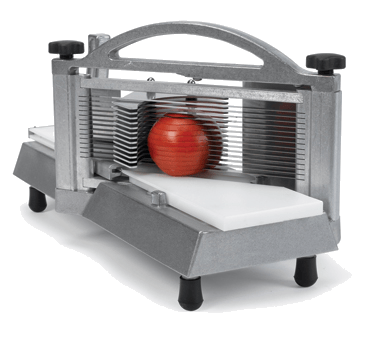 Nemco Dice, Slice, Shred Each Easy Tomato Slicer II, 3/16"; compact slice, razor-sharp bla