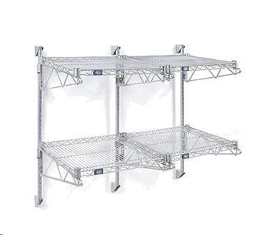 Nexel Industries Food Service Supplies Each Nexel DPS24C Shelf Brackets, adjustable, double shelf, 24"