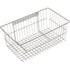 Nexel Industries Storage & Transport Each Nexel ASW177 Chrome Wire Utility Basket – 18-3/4" W x 11-1/4" D x 7-1/2" H | Denson CFE