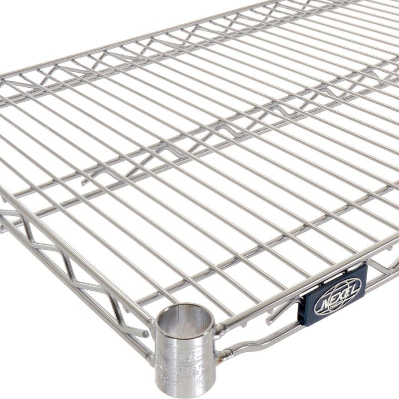 Nexel Storage & Transport Each Nexel S1872C Chrome Wire Shelf 72 inch W x 18 inch D | Denson CFE
