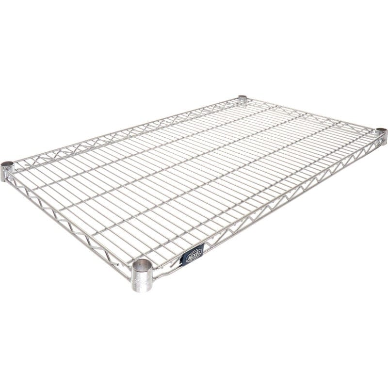 Nexel Storage & Transport Each Nexel S2142C Chrome Wire Shelf, 42"W x 21"D | Denson CFE