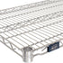 Nexel Storage & Transport Each Nexel S2172C Chrome Wire Shelf 72"W x 21"D | Denson CFE